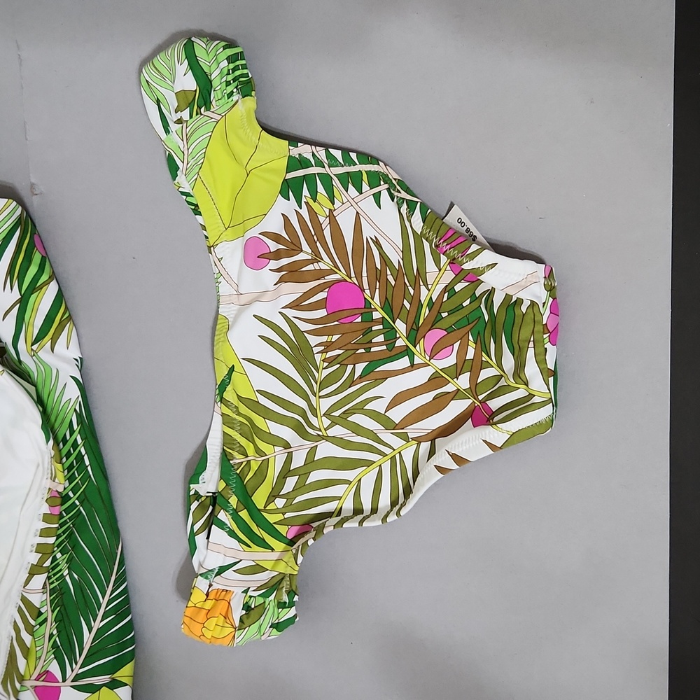NWT Trina Turk Tropical Print Tankini Top and Bottom Set. Size 4 - Picture 10 of 12